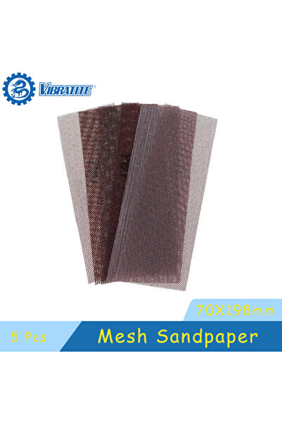 Choice4 5 قطع من ورق الصنفرة الشبكي 400 حبيبة، 70 × 198 مم، أقراص صنفرة خالية...