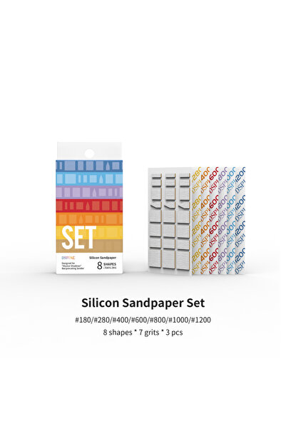 choice2 مجموعة ورق صنفرة 【DSPIAE ES-A PRO】 صنفرة كهربائية ترددية مطورة "الظل ...