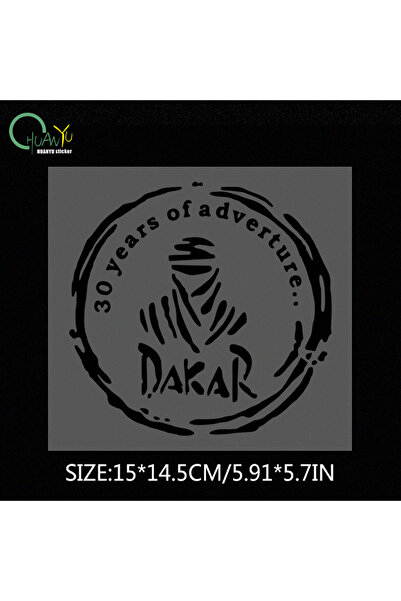 Choice ملصق سيارة عاكس T031A1؛ ملصق سيارة شخصي لرحلة مغامرة داكار؛ ملصق خزان ...