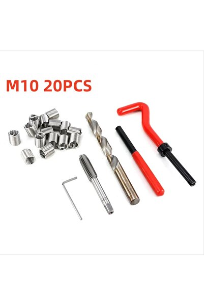 Choice4 M10 30pc Stainless Steel Helical Thread Repair Inserts Kit, M5/M6/M8 ...
