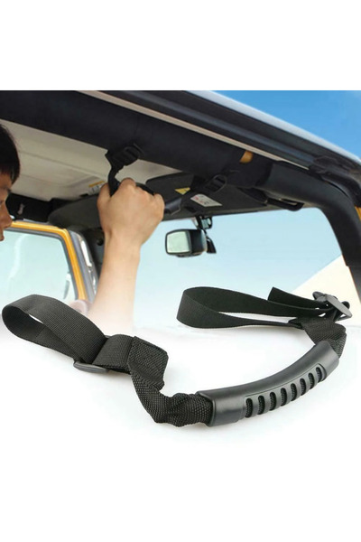 Choice مقابض قضيب اللف بمقبض عريض لسيارة رانجلر JK JKU TJ Unlimited مقبض أمان...