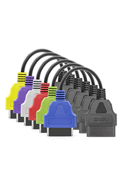 Choice كابل محول تشخيص MultiECUScan بستة ألوان لسيارات فيات، ألفا روميو، ولان...