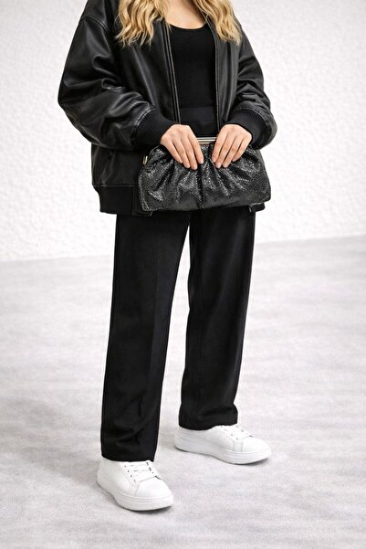 çkn sedat çakan çanta & fular & aksesuar Lame deri kadın portföy model çanta