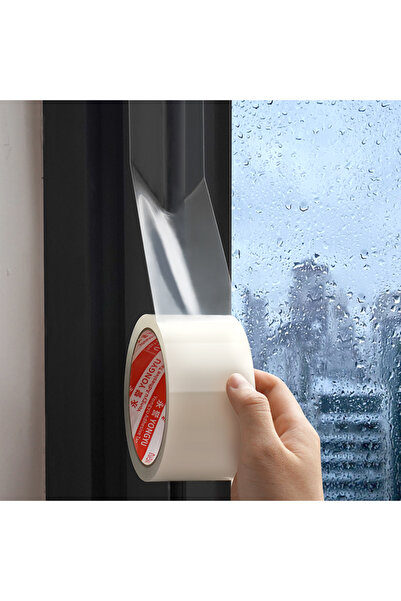 choice2 شريط مانع للتسرب شفاف بطول 20 مترًا (100 مم) مقاوم للعوامل الجوية، لا...