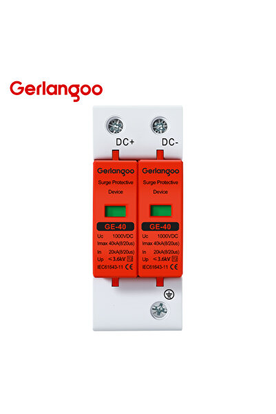 Choice3 جهاز حماية من زيادة التيار المستمر ثنائي القطب 600 فولت، بقدرة 20 كيل...