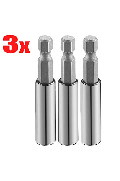 Choice3 3 قطع 10/1 قطعة مفك براغي مغناطيسي، وصلة تمديد بمقبض سداسي، قضيب توصي...