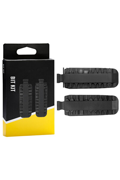 Choice طقم رؤوس مفكات صغيرة سوداء مكون من 21 قطعة، رأس مفك مزدوج الأطراف من ا...