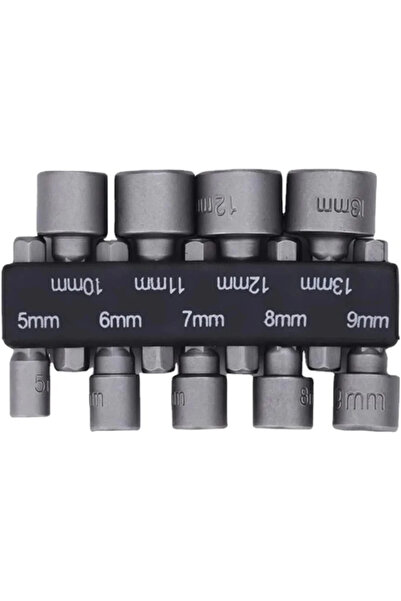 Choice مجموعة أدوات مكونة من 9 قطع: مفتاح ربط سداسي 5-13 مم، مجموعة مفكات برا...