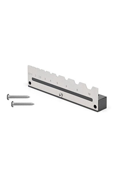 Choice حامل مفتاح سداسي، علاقة جدارية، لوح معدني مثقب بفتحات مربعة، رف تخزين،...