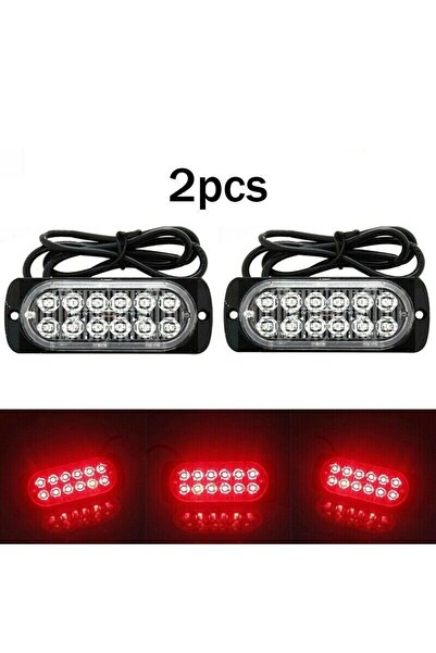 Choice مصباح ضباب خلفي LED للسيارة، مصباح خلفي للدراجة النارية، يعمل بجهد 12-...