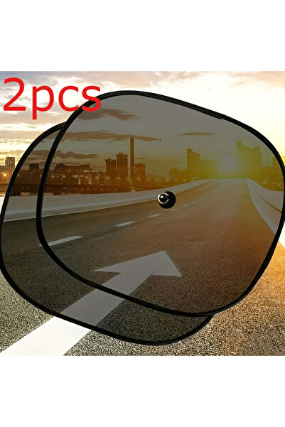 Choice 2pcs 2pcs Car Sunshade, Electrostatic Window Insulation Mesh, Roll-Up ...