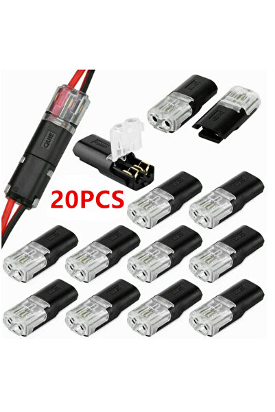 Choice 20PCS 20PCS 2 Pin Way Plug Waterproof Electrical Connector Car Wire Ca...