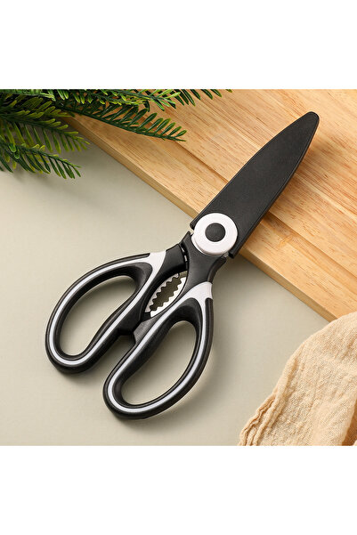 Choice 1pcs-black Multi Functional Stainless Steel Household Kitchen Scissors...