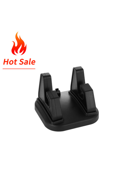 Choice حامل هاتف محمول أسود قابل للدوران 360 درجة مع حامل تثبيت للسيارة مضاد ...