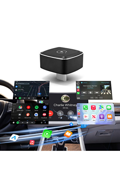Choice محول كاربلاي لاسلكي سلكي من النوع C للسيارة، جهاز ذكي يعمل بنظام أندرو...