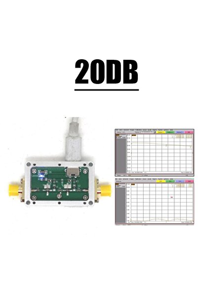 choice2 20DB LNA 10M-6G Gain 20db 30db 40db 50db High Flatness RF Low Noise A...