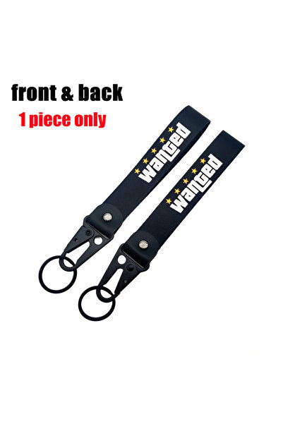 Choice4 5 حلقات مفاتيح على طراز JDM، حبل تعليق، حزام مفاتيح، حامل مفاتيح جانب...