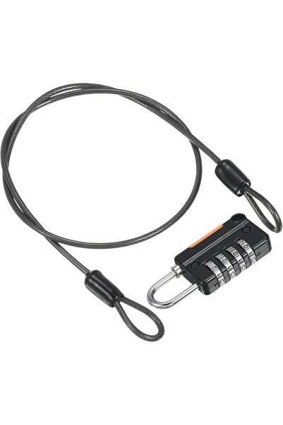 Choice3 black Extended Steel Wire Rope Combination Lk, 1.5m -Coated Steel Wir...