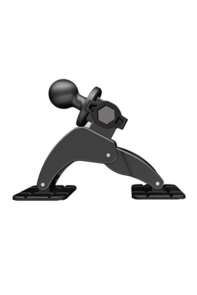 Choice حامل هاتف أسود عالمي برأس كروي 17 مم، قاعدة لاصقة مزدوجة، قابل للدوران...