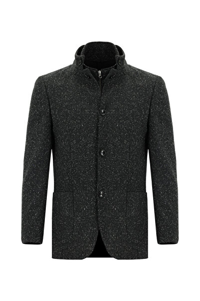 Abdullah Kiğılı 7 Drop Slim Fit Slim Fit Sport Wool Italian Jacket