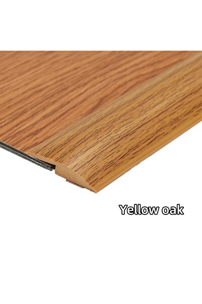Choice Yellow oak 1PC 1m/39.37in Self-Adhesive Floor Transition Strip, Flexib...