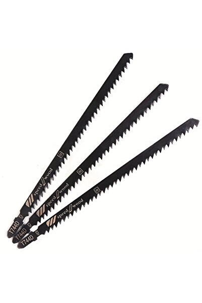 Choice 3pcs ‌3PCS T744D 180mm Jigsaw Blades - Wood/Plywood/MDF Cutting, Curve...