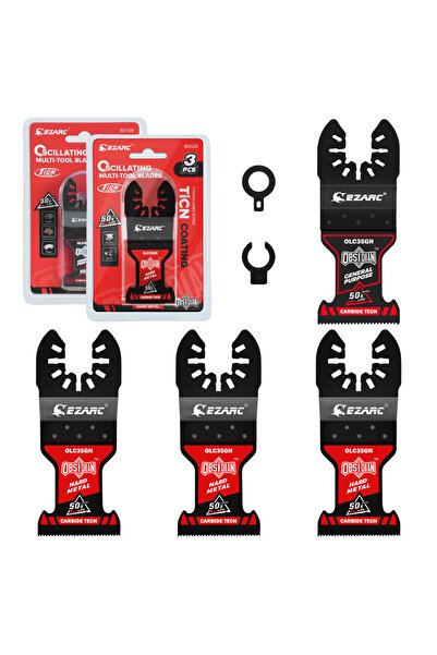 Choice مجموعة شفرات منشار متذبذبة متعددة الأغراض من كربيد الأوبسيديان من إيزا...