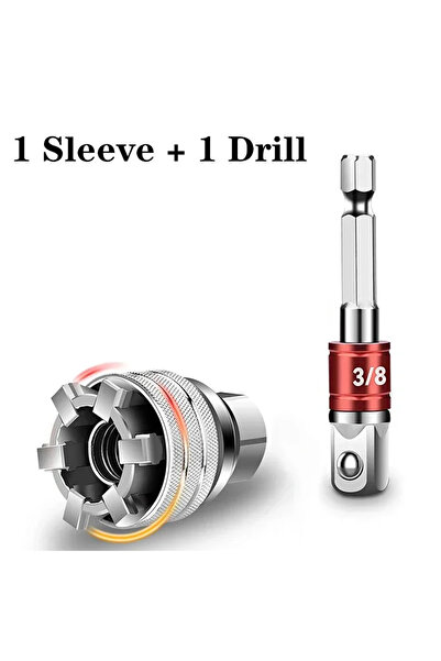 Choice3 كمّ قابل للتعديل لمثقاب الأكمام، طقم خراطيم سحري عالمي مع قضيب توصيل،...