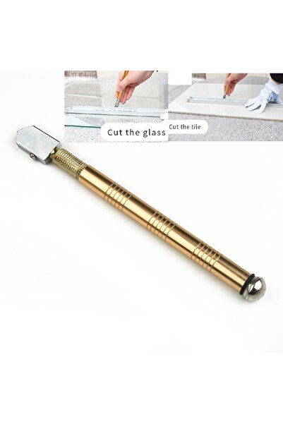 Choice قاطع زجاج احترافي محمول بطول 175 مم، مزود بمقبض مانع للانزلاق وشفرة قا...