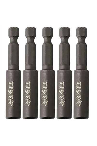 Choice 5pcs 2/5 pieces magnetic extension screwdriver drill bit hexagonal sha...