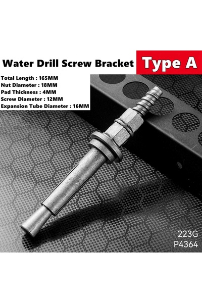 choice2 Type A Expansion Screw Water Drill Screw Bracket Professional Spare P...