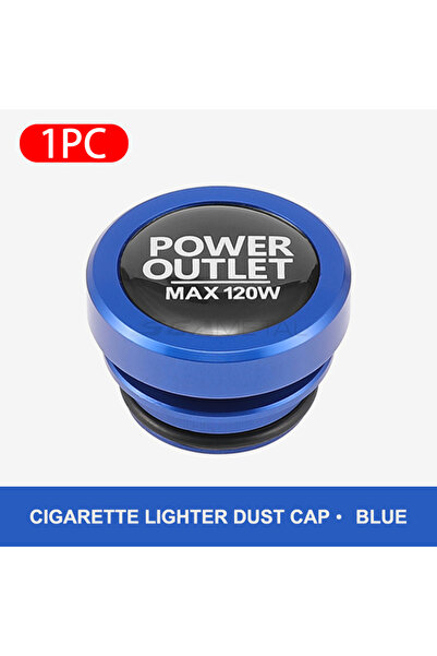 Choice1 Blue BLALION Car Lighter Plug Cover Dustproof Plug Fire Missile Butto...