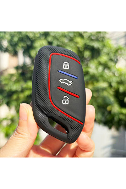 Choice3 2line 1PC keychain for MG GT 2026 ZS ZX HS GT MG5 VE MG6 Silicone Car...