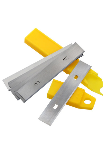 Choice ١٠ شفرات من ألي راب، مكشطة معدنية، ملعقة، مزيل غراء وملصقات السيارات، ...