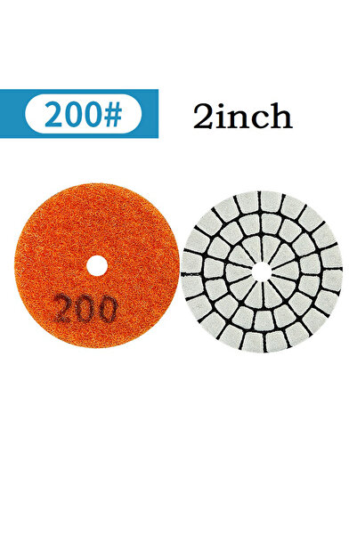 Choice1 Grit 200 2 Inch 50mm Dry Polishing Pad Type For Granite Marble Sandin...