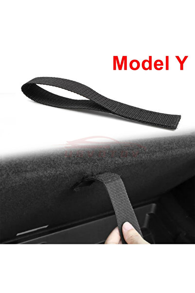 Choice موديل Y لسيارة تسلا موديل Y، حبل سحب لفتح غطاء صندوق الأمتعة الخلفي، م...