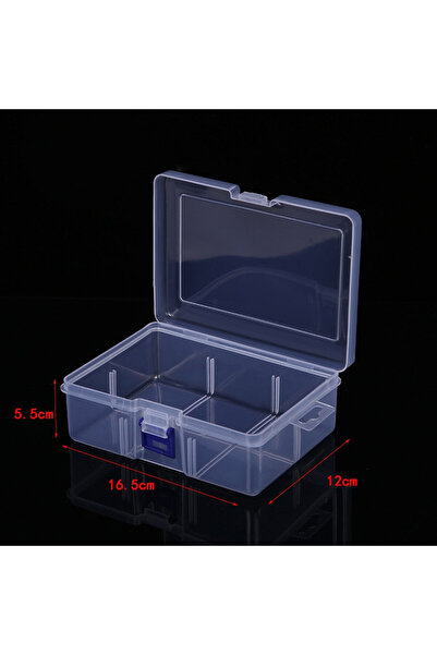 Choice 1PC Clear Plastic Box Rectangular Box Screwdrivers Bits Tools Bleads D...