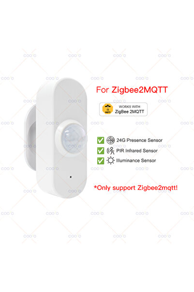 Choice3 مستشعر وجود بشري رادار موجات مليمترية 24G لجهاز Z2M + مستشعر حركة بال...