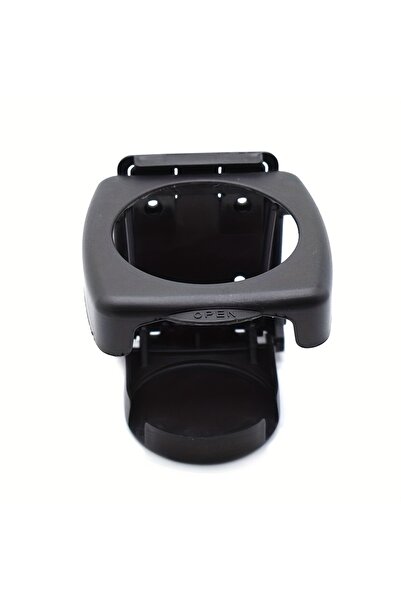 Choice حامل أكواب أسود للسيارة، قطعة واحدة، مصنوع من مادة ABS، حامل مشروبات ق...