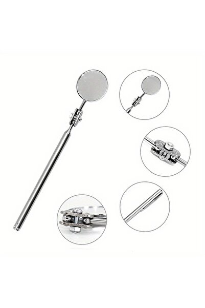 Choice مرآة فحص وصيانة السيارات 50 مم، عاكس تلسكوبي قابل للطي، متين، عالمي ال...