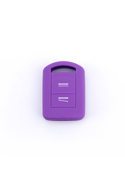 Choice غطاء مفتاح سيارة سيليكون بنفسجي اللون بزرين لسيارات أوبل فوكسهول كورسا...