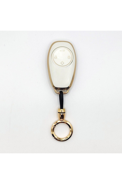 Choice3 White With Chain For Leapmotor T03 C11 S01 C01 Key Cover, TPU Protect...