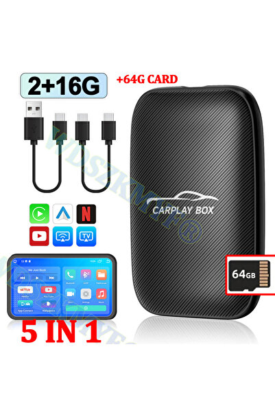 Choice1 صندوق ذكي 5 في 1 بتقنية الذكاء الاصطناعي، يدعم 2G و16G-64G، يدعم نظام...