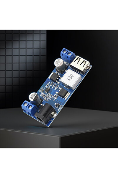 APWIKOGER DC-DC 24V/12V To 5V 5A Step Down Power Supply Buck Converter USB Bu...