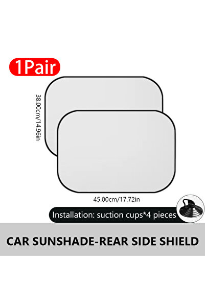 choice2 Rear side window x2 SEAMETAL Car Side Window Sun Shade Polyester Sun ...