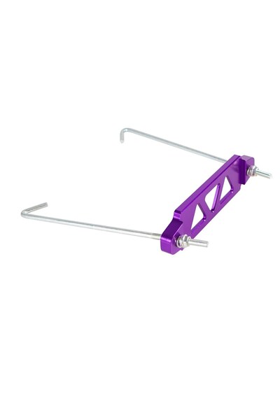 Choice PURPLE Car Racing Battery Tie Down Hold Bracket Compatible For Honda C...