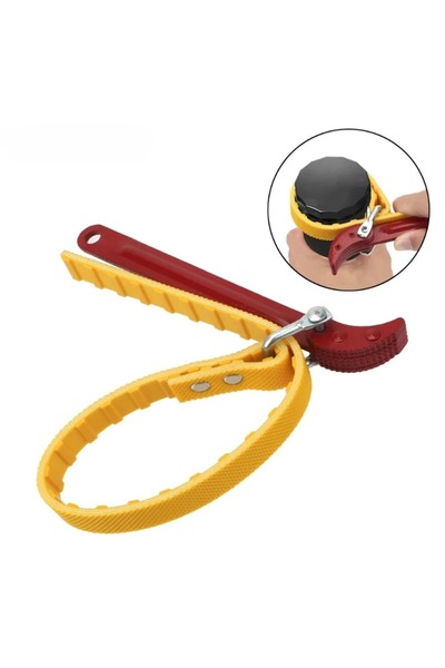 Choice Adjustable Strap Oil Filter Belt Wrench Chain Spanner Puller Cartridge...