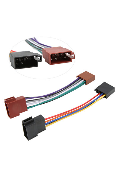 Choice محول أسلاك راديو ISO لسيارة كابريو كورادو يورو فان، 16 سن ذكر إلى أنثى...