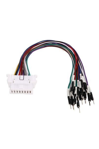 Choice كابل موصل OBD2 ذو 16 سنًا، بدون لحام، لكشف الأعطال وإزالة رموزها، محول...