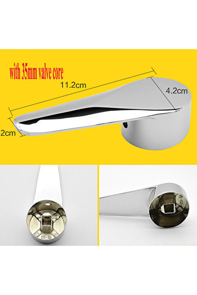 Choice7 ملحقات صنبور الحمام والمطبخ من دايموند 35، مفتاح خزان الدش، صمام الما...